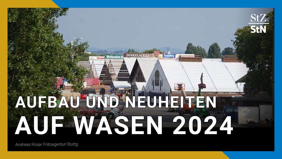 Cannstatter Wasen 2024: Aufbau, Bierpreise und Neuheiten